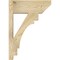 Ekena Millwork Merced Slat Rough Sawn Outlooker, Douglas Fir, 8"W x 20"D x 28"H OUT08X20X28MRC06RDF - alternate 4